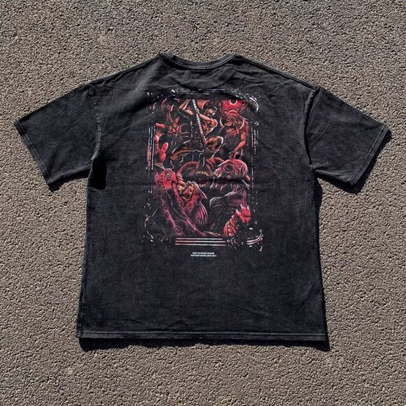 Berserk Eclipse Tee - Dark Fantasy Vintage Print - Picture 3 of 5